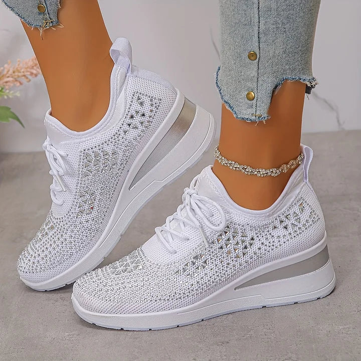Paulina | Baskets ortopedyczne z błyszczącymi cyrkoniami