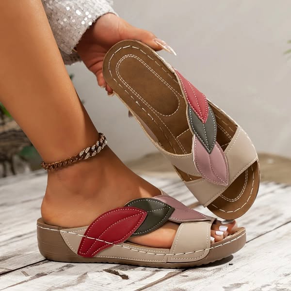 Luiza | klapki slip-on