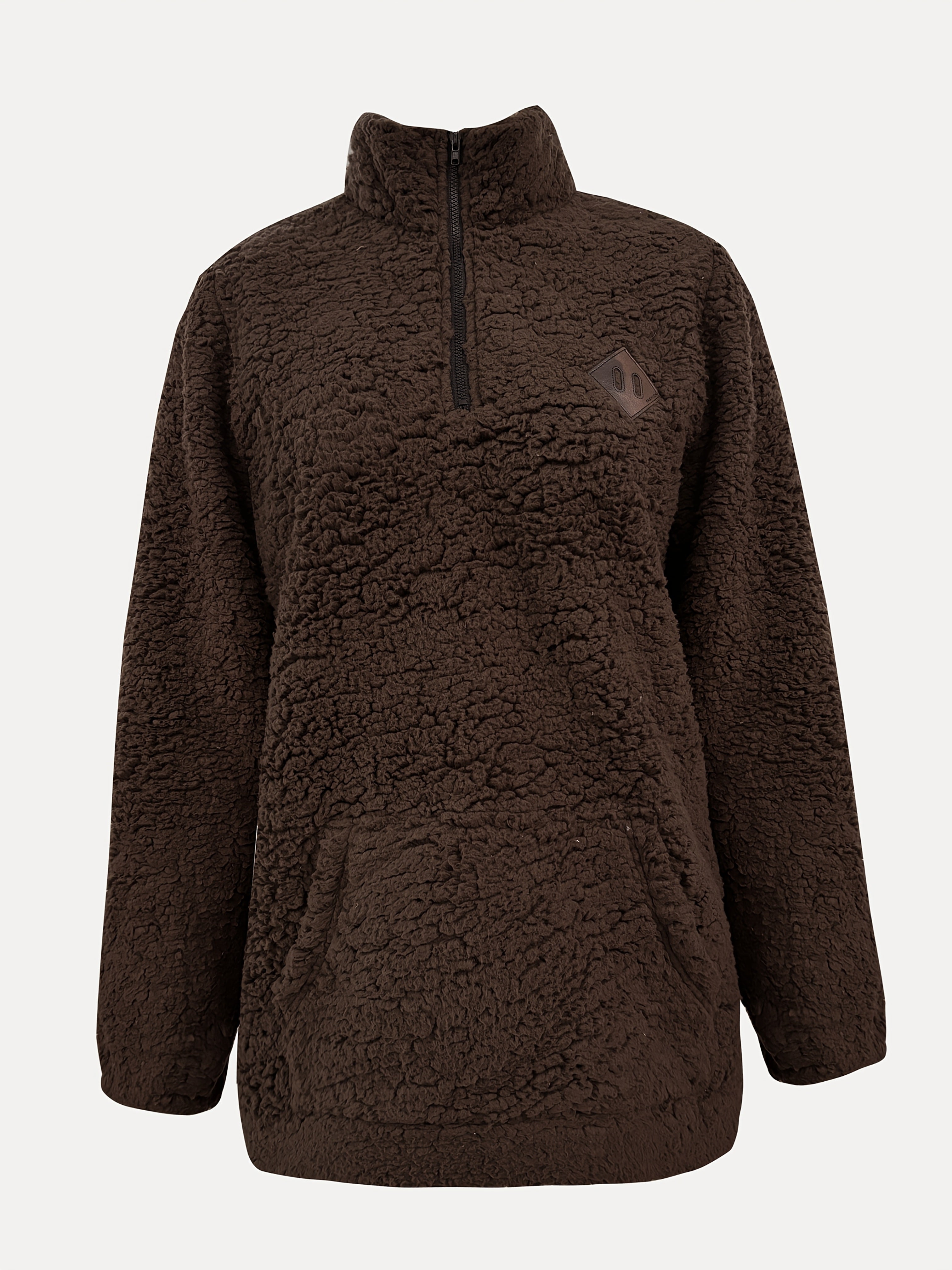 Felicja | Sweter Teddy z Zamkiem