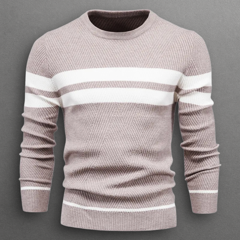 Hubert | Sweter w paski