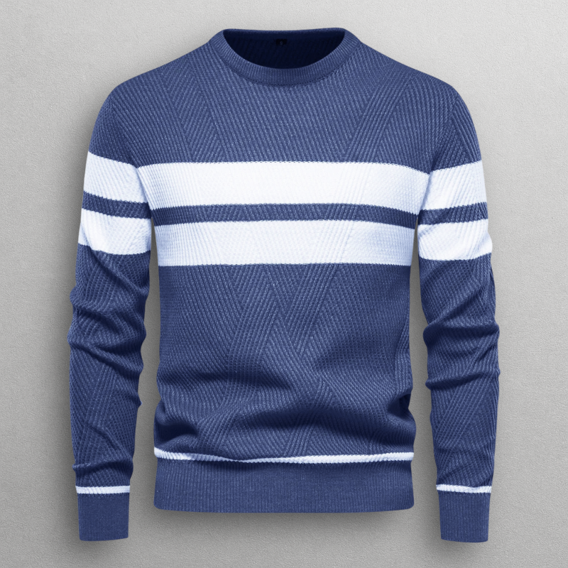 Hubert | Sweter w paski