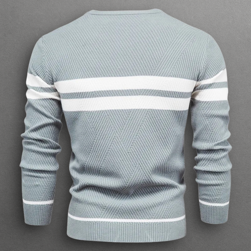 Hubert | Sweter w paski