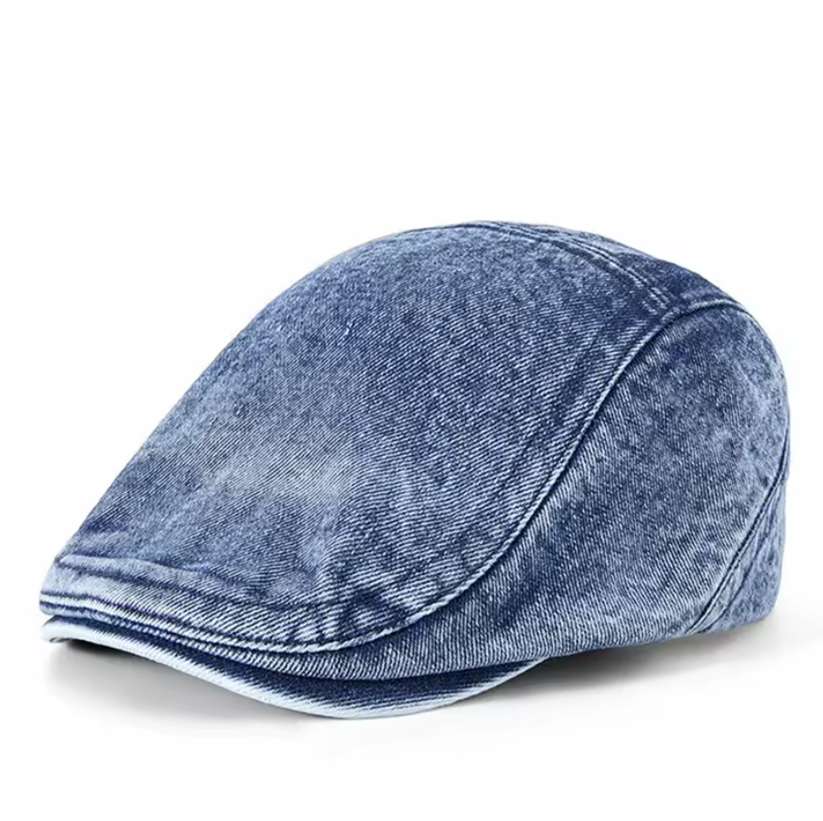 Aleksy | Beret w stylu dżinsowym