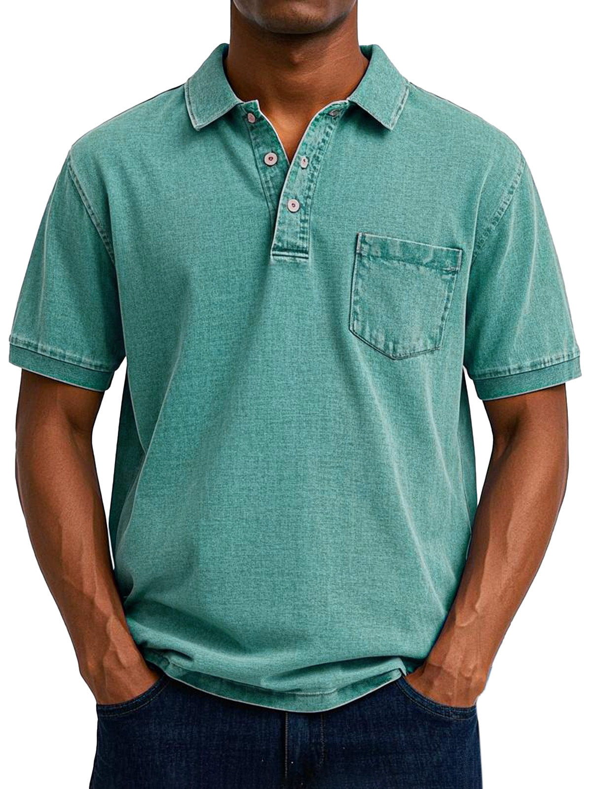 Kamil | Vintage-Casual-Polo dla mężczyzn