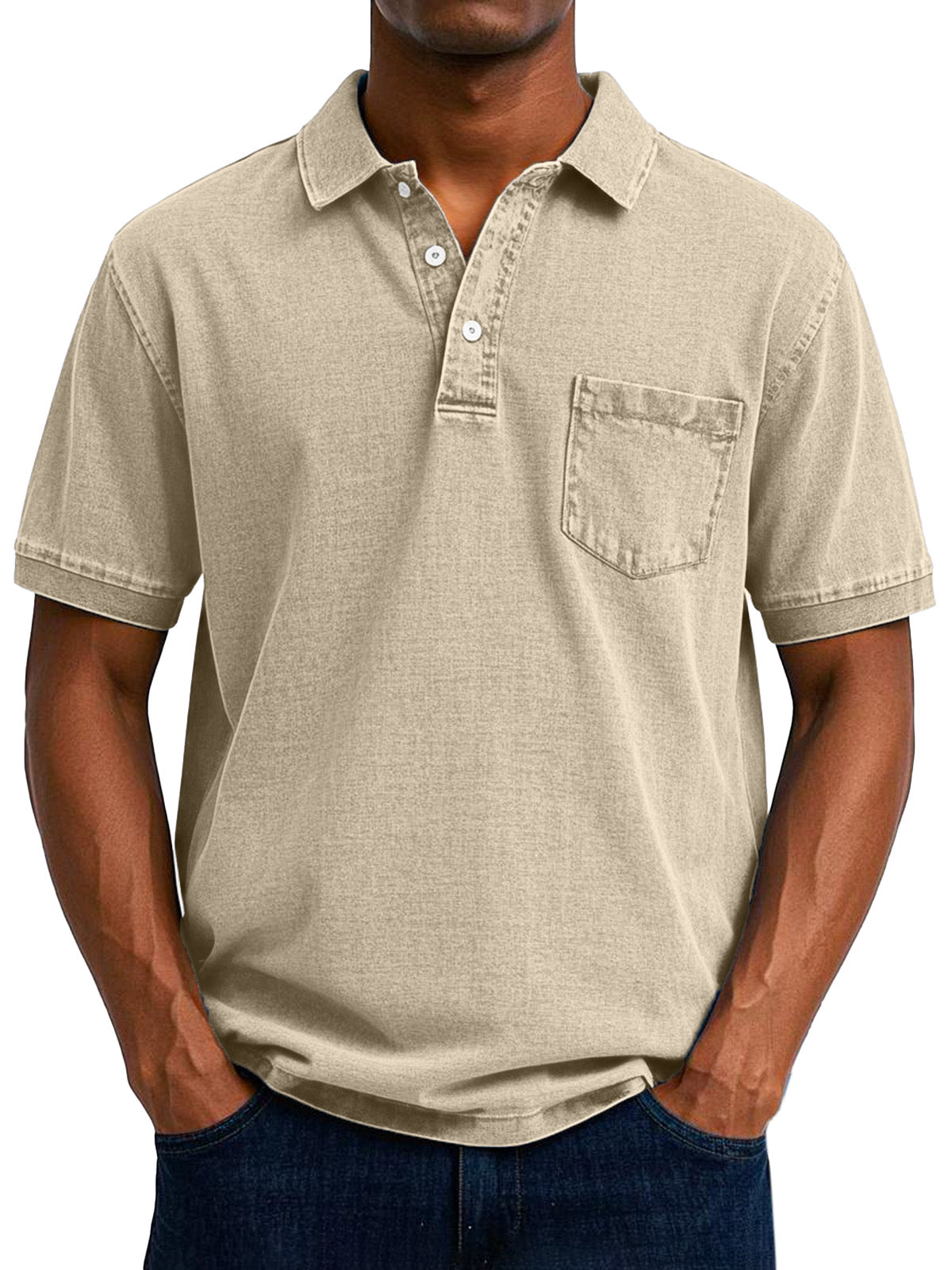 Kamil | Vintage-Casual-Polo dla mężczyzn