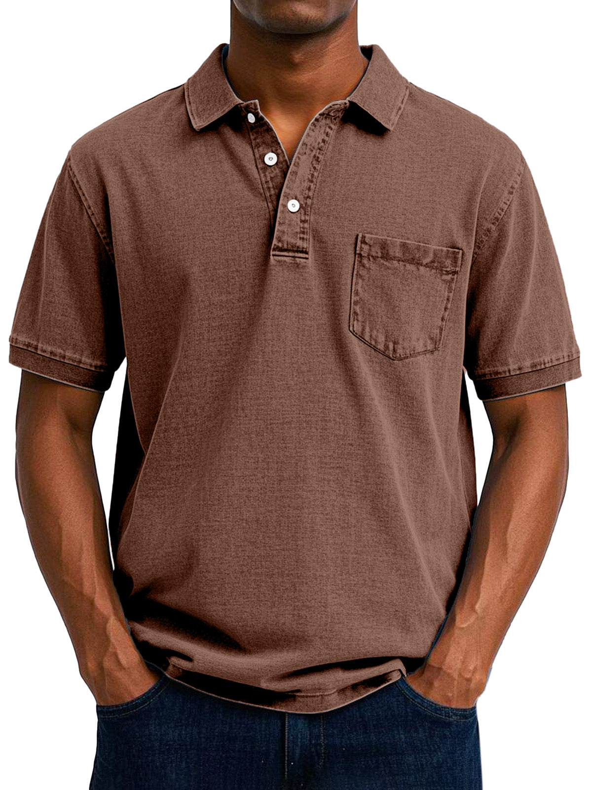 Kamil | Vintage-Casual-Polo dla mężczyzn