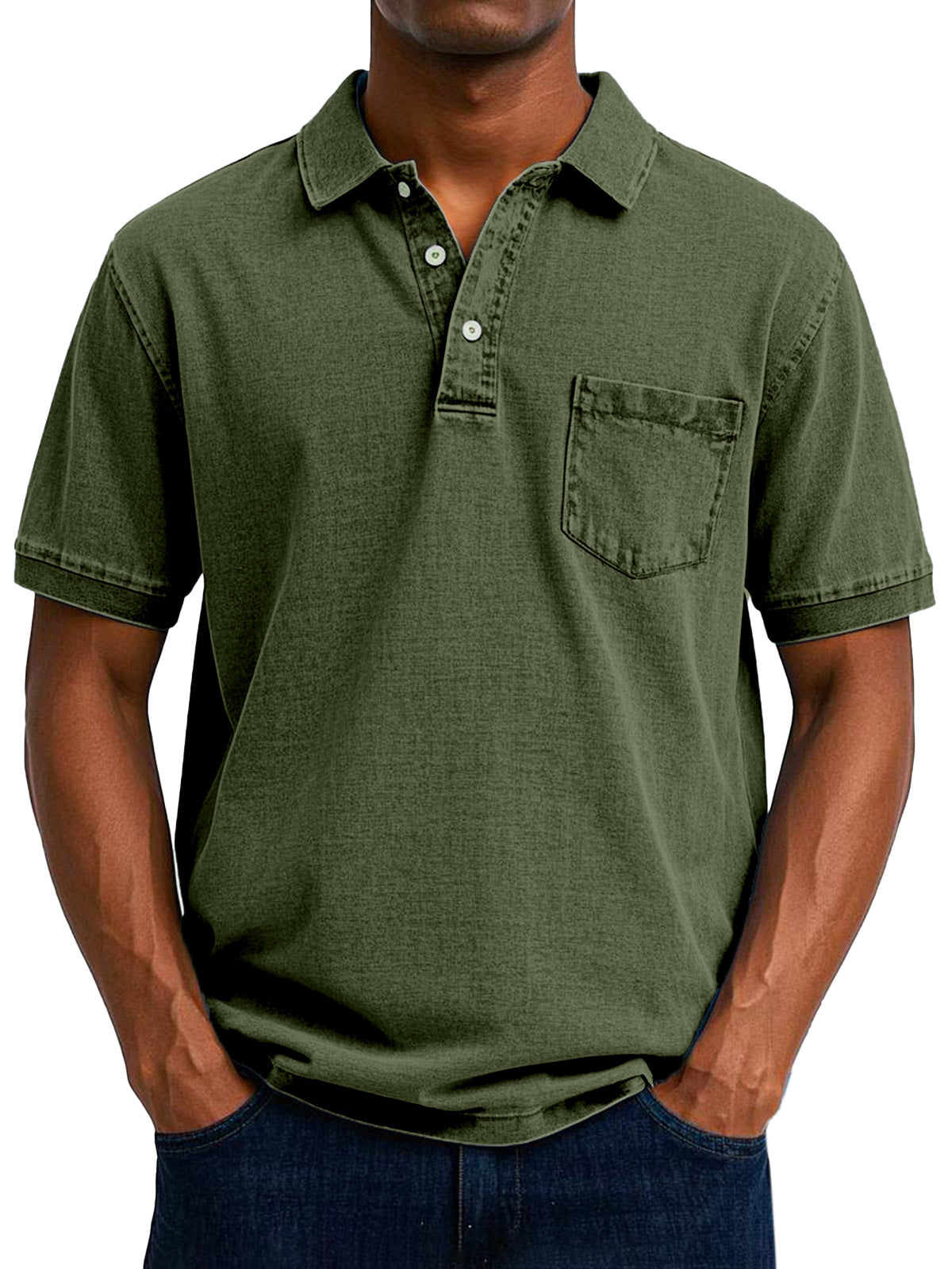 Kamil | Vintage-Casual-Polo dla mężczyzn