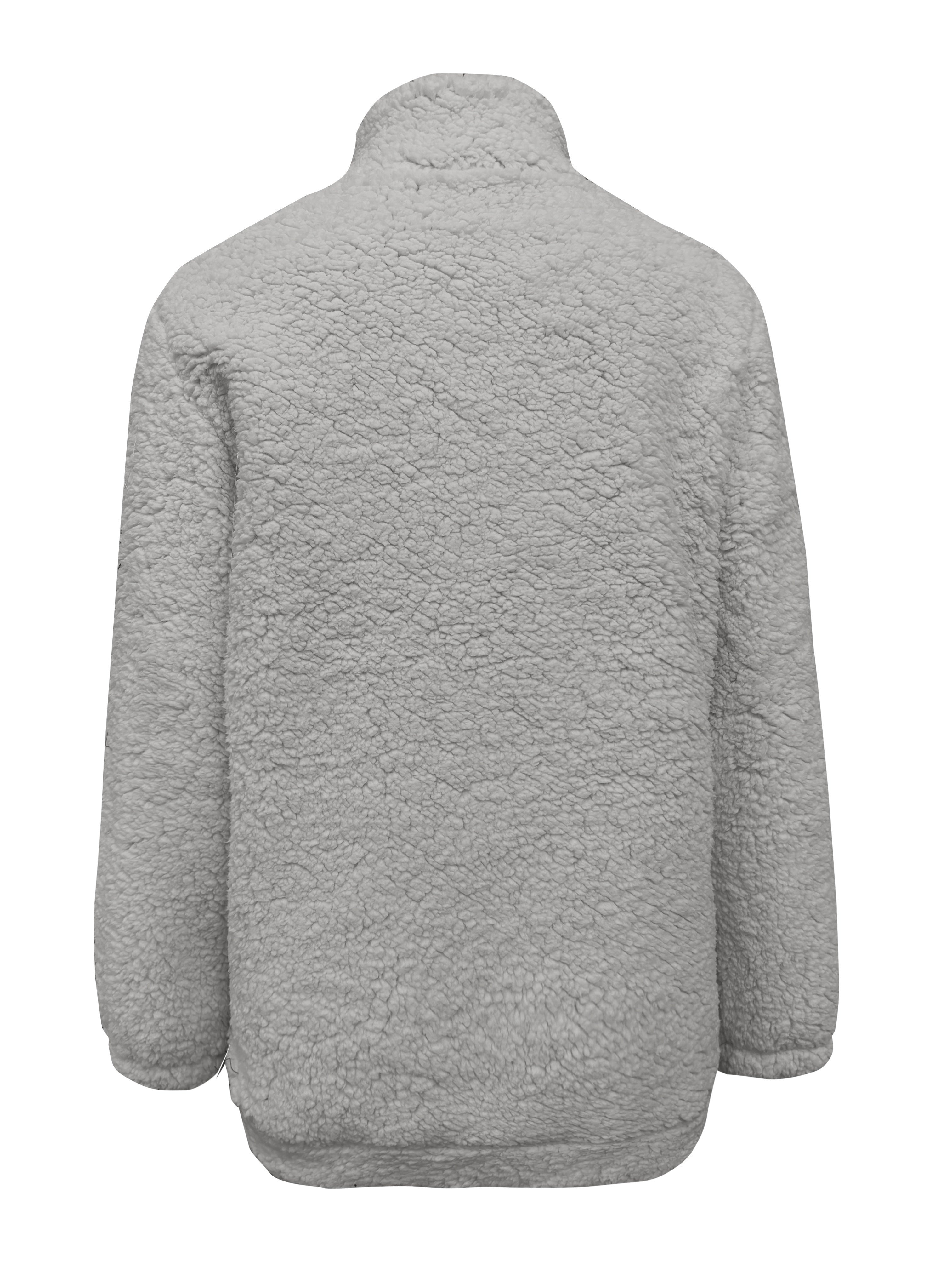 Felicja | Sweter Teddy z Zamkiem