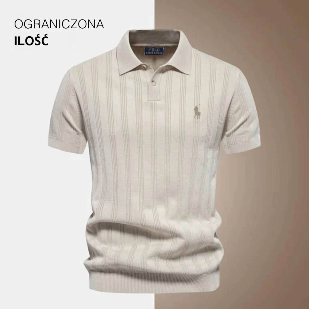 Ꮢаlph Lаurеn | Polo Męskie - Teksturowana Siatka RL ASM