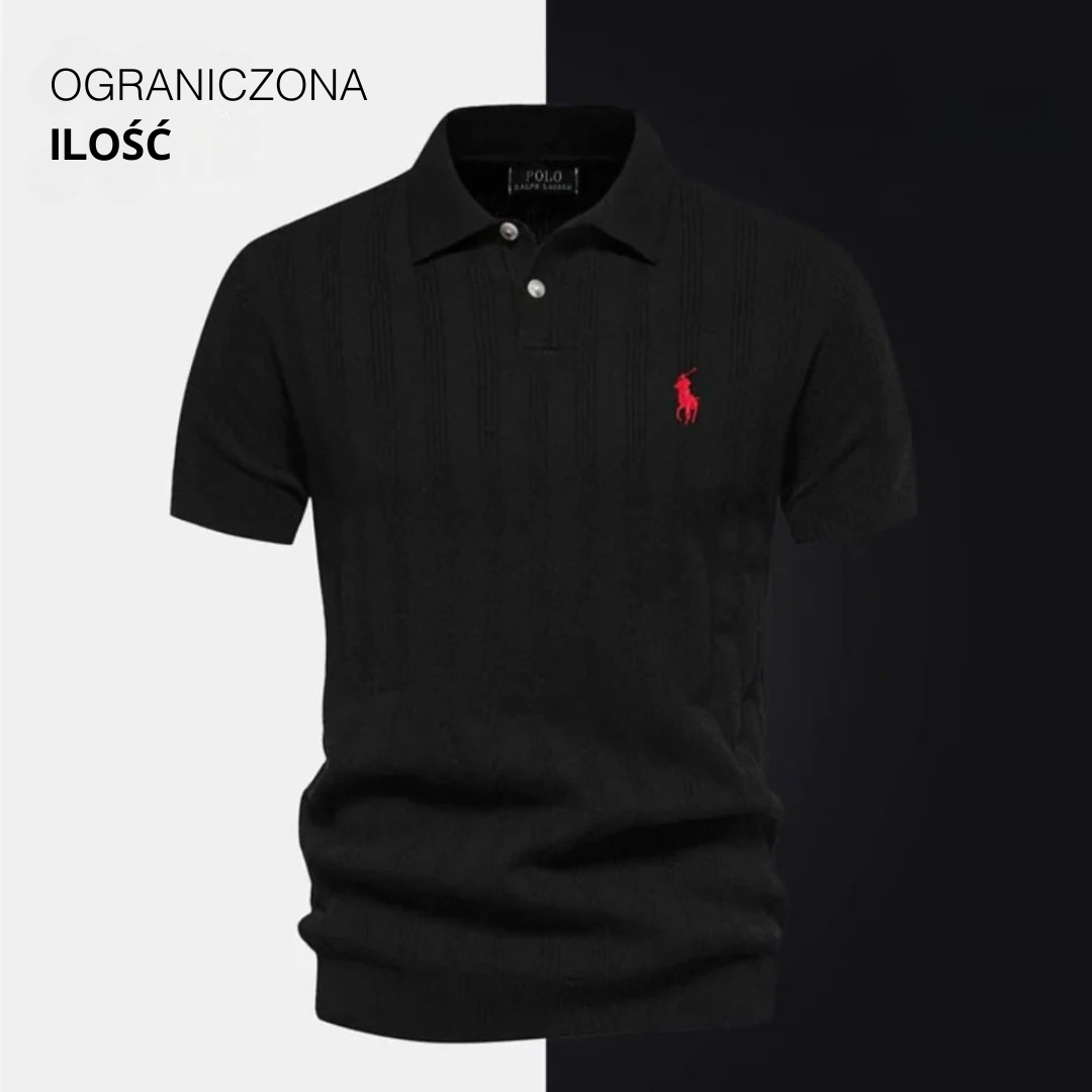 Ꮢаlph Lаurеn | Polo Męskie - Teksturowana Siatka RL ASM