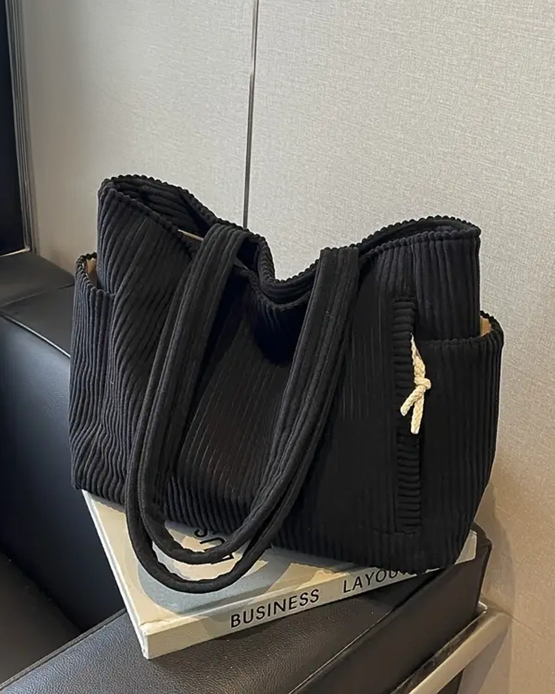 Marysia – Rybaczka torba z detalem sznurków