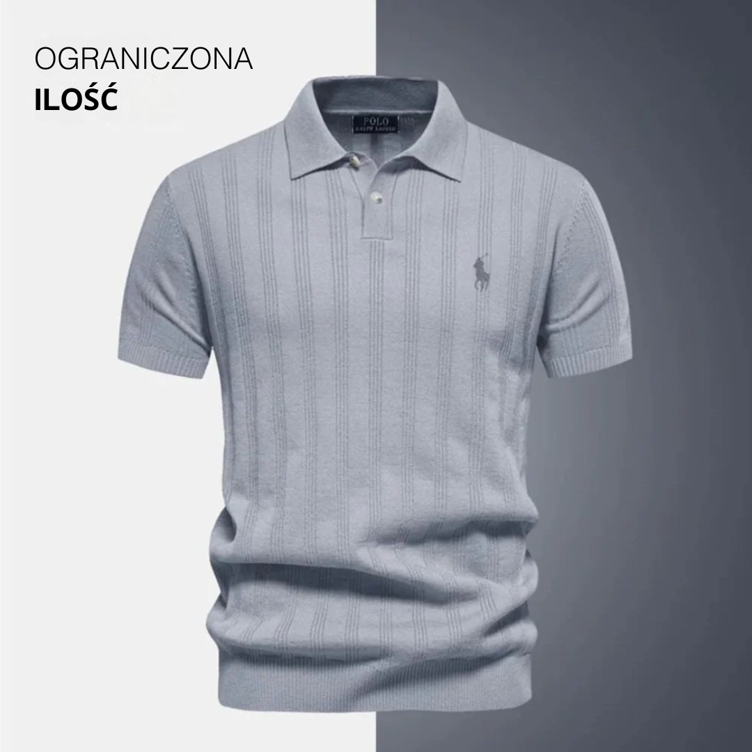 Ꮢаlph Lаurеn | Polo Męskie - Teksturowana Siatka RL ASM
