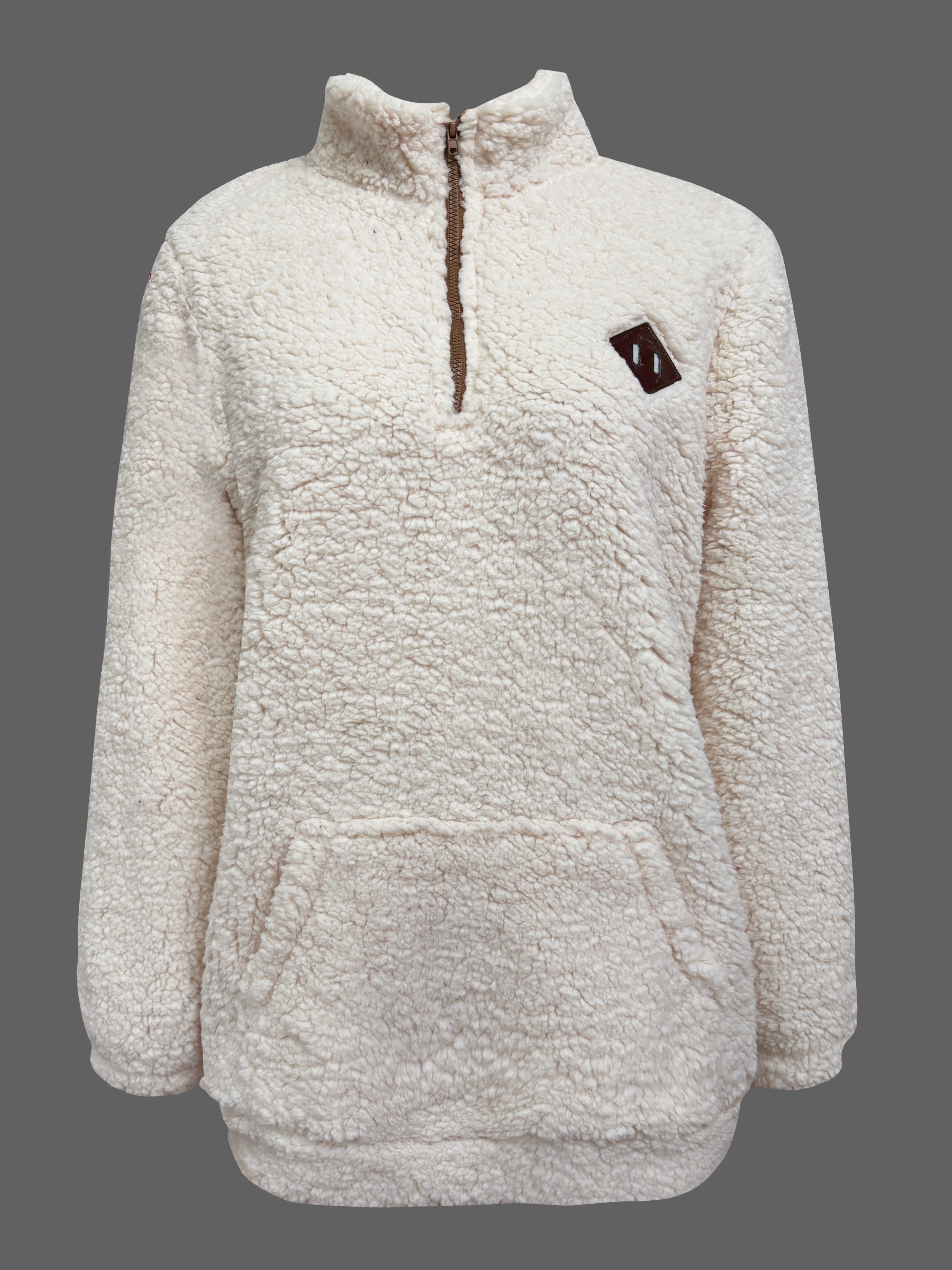 Felicja | Sweter Teddy z Zamkiem