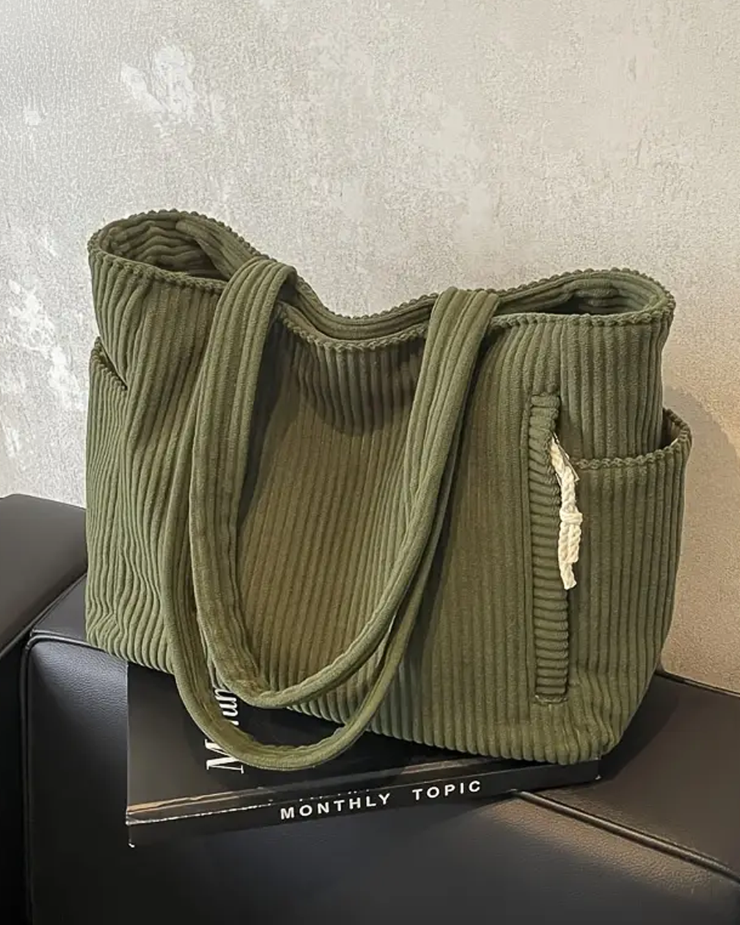 Marysia – Rybaczka torba z detalem sznurków