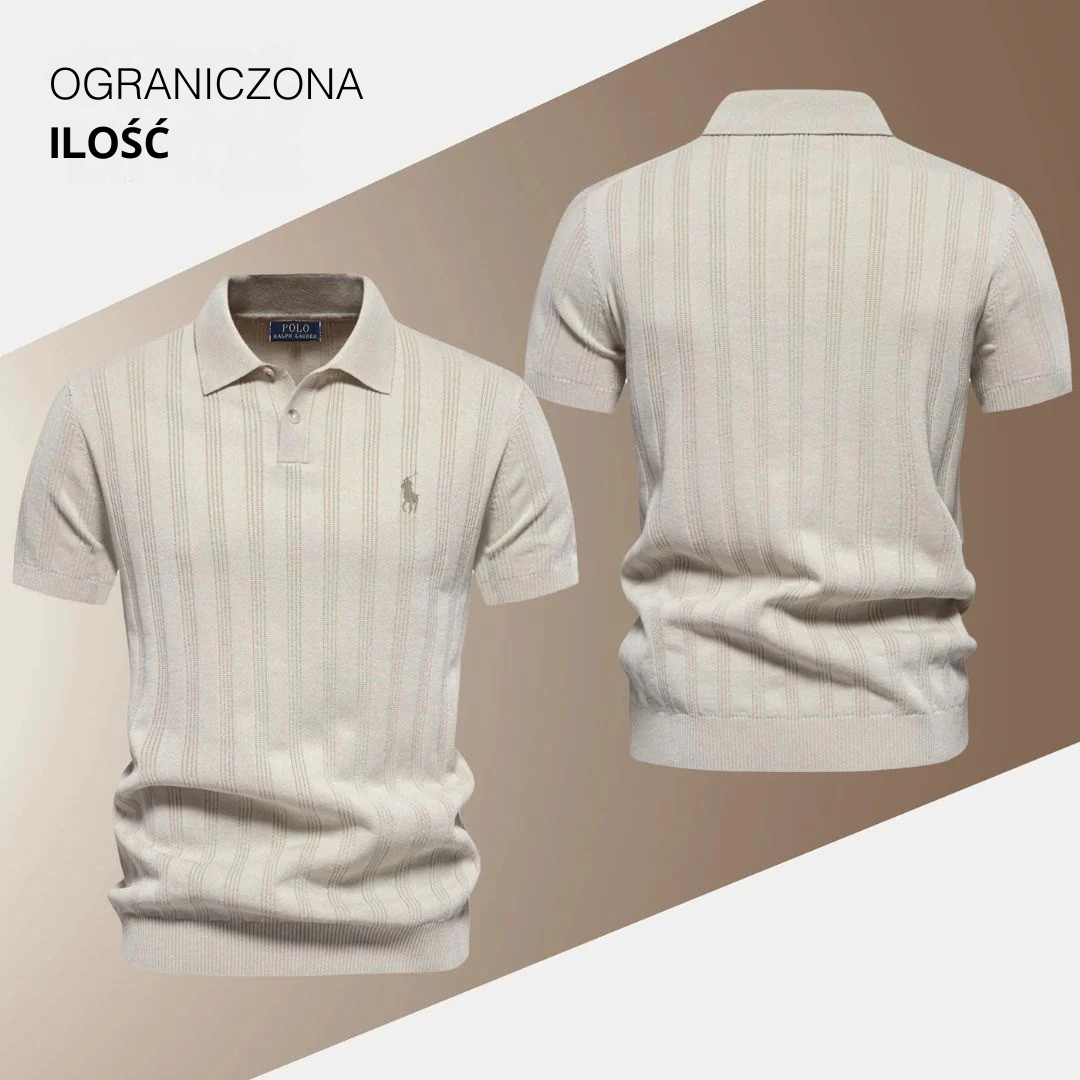 Ꮢаlph Lаurеn | Polo Męskie - Teksturowana Siatka RL ASM
