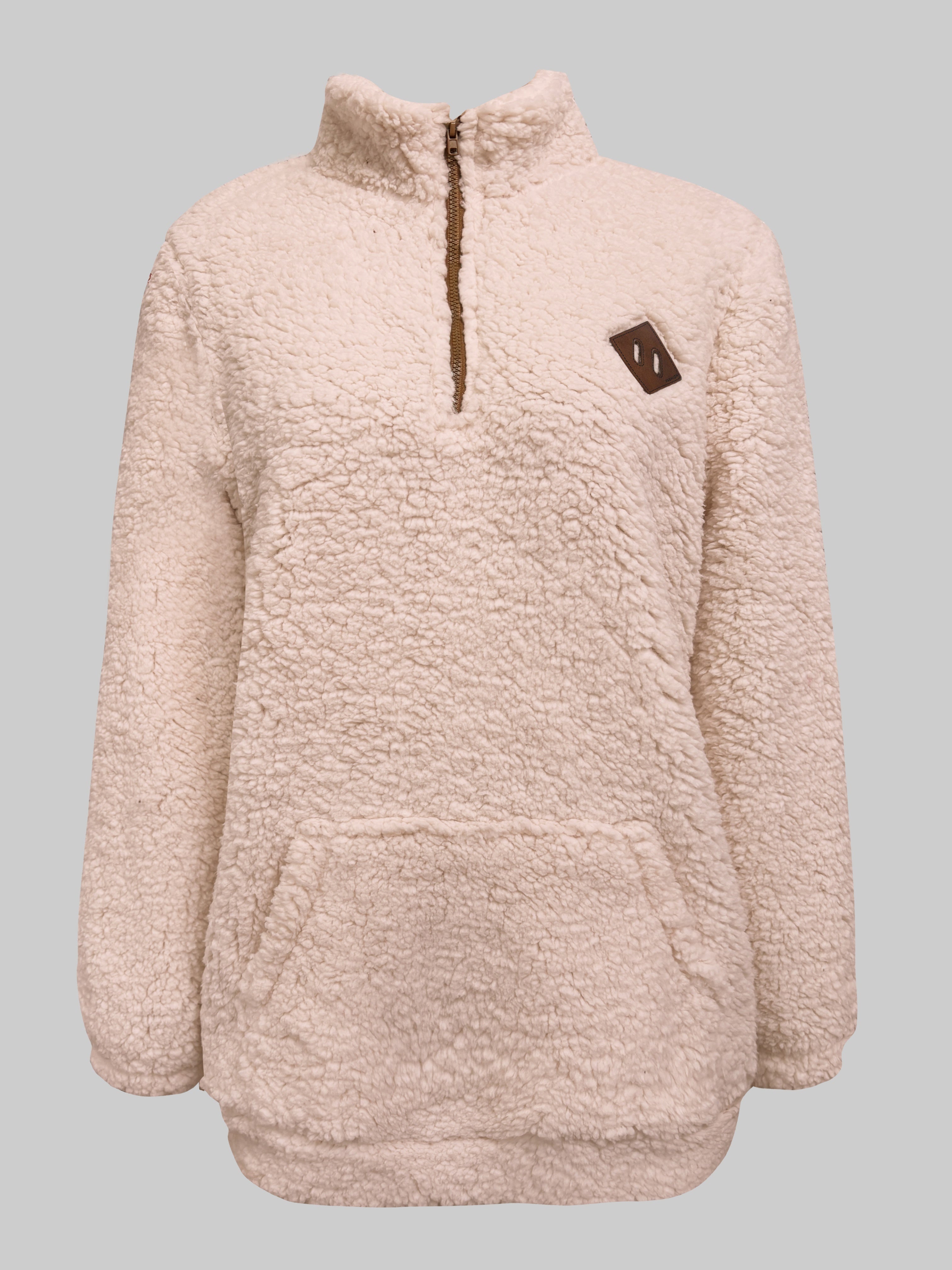 Felicja | Sweter Teddy z Zamkiem