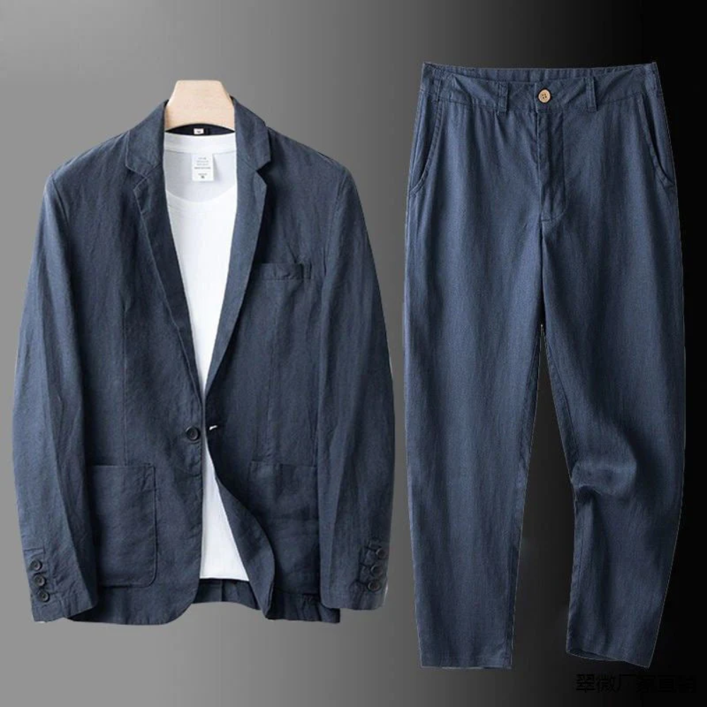 Johan | Elegancki Zestaw Lniany