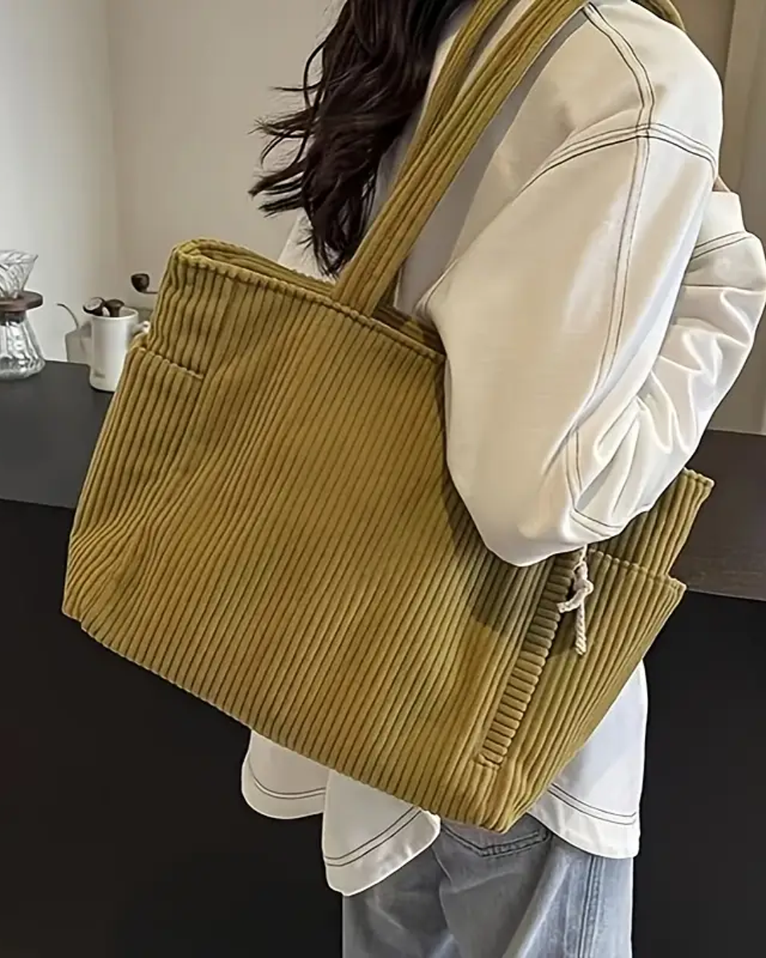 Marysia – Rybaczka torba z detalem sznurków
