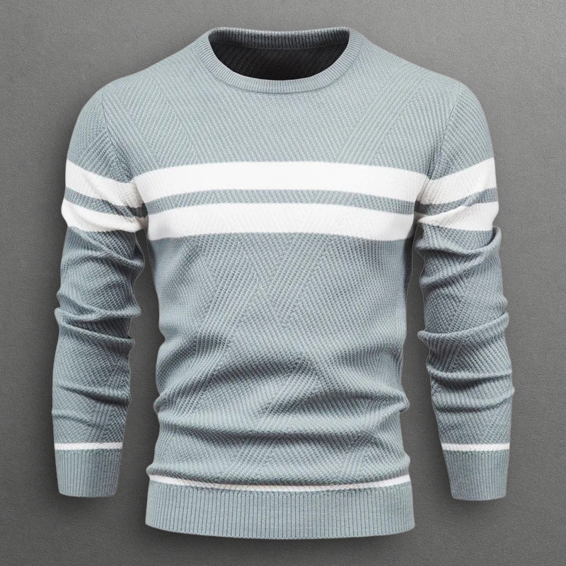 Hubert | Sweter w paski