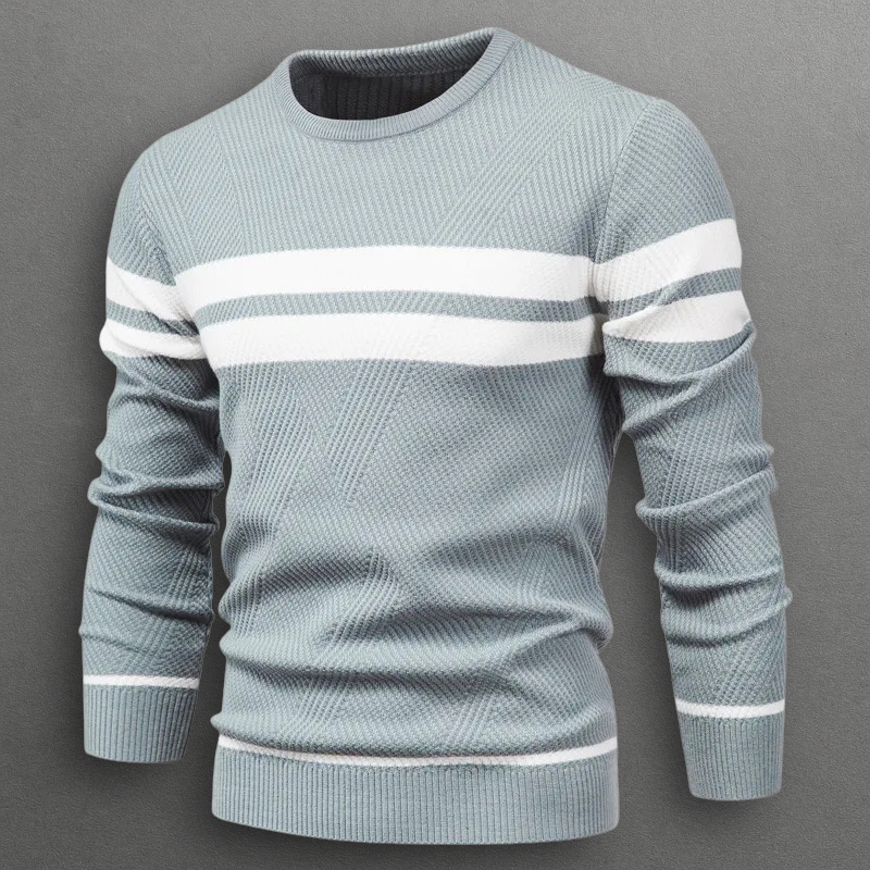 Hubert | Sweter w paski