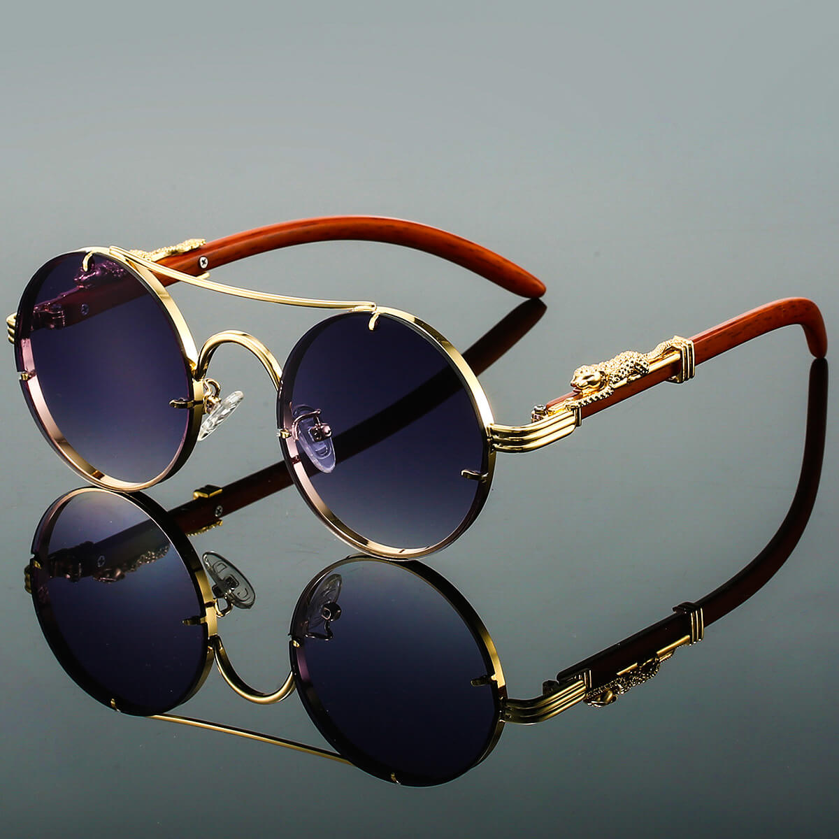 Damian | Okulary przeciwsłoneczne inspirowane stylem retro