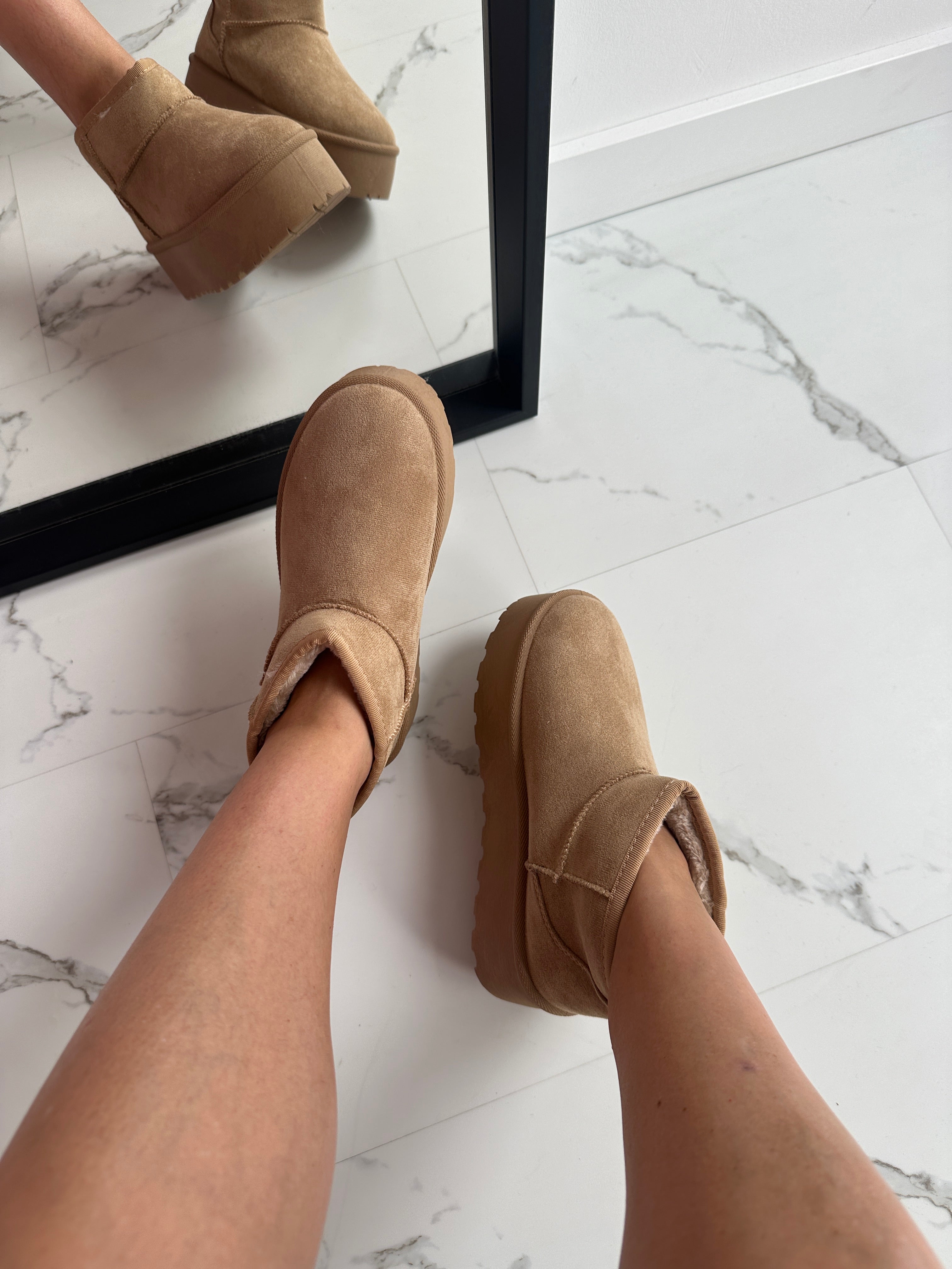 Khaki Colinda Ankle Boots