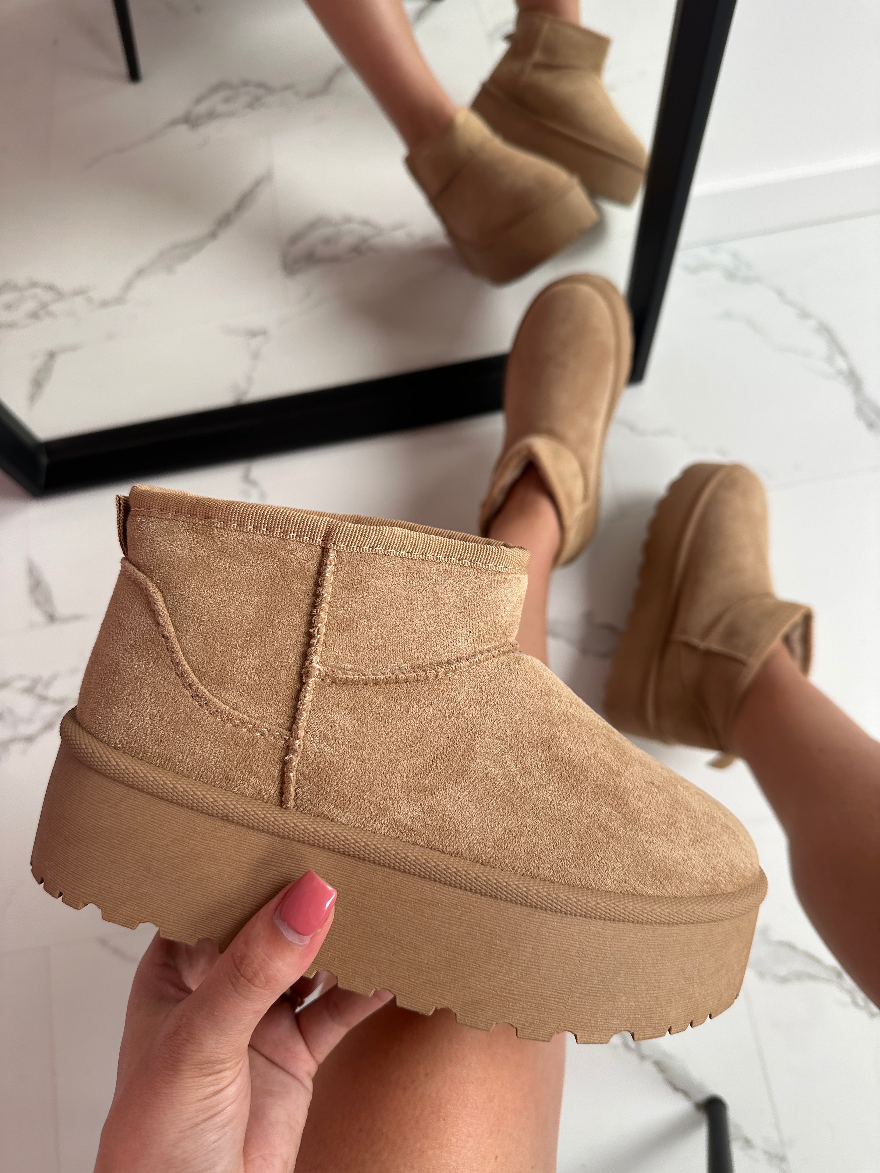 Khaki Colinda Ankle Boots