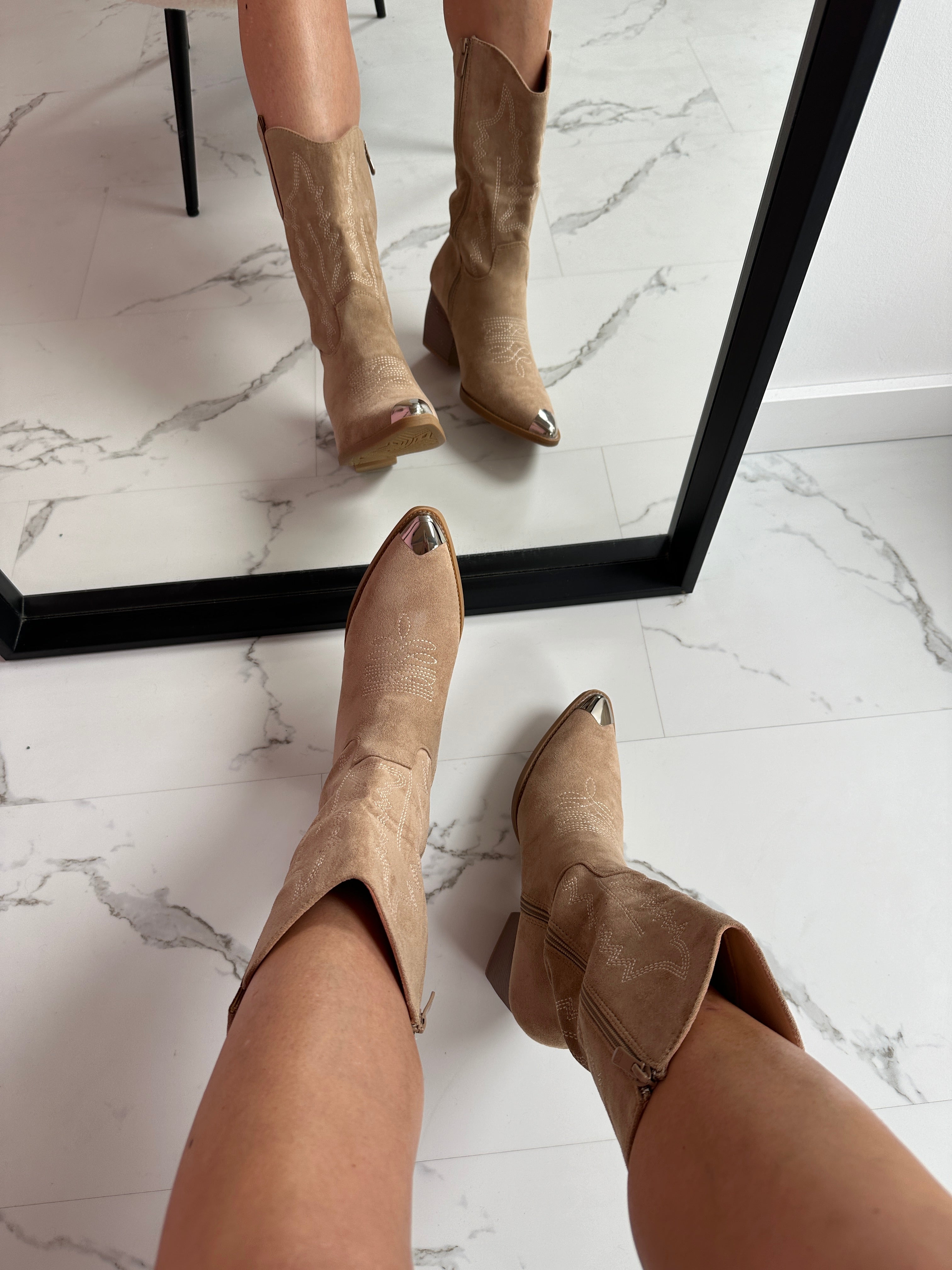 Khaki Roan Ankle Boots