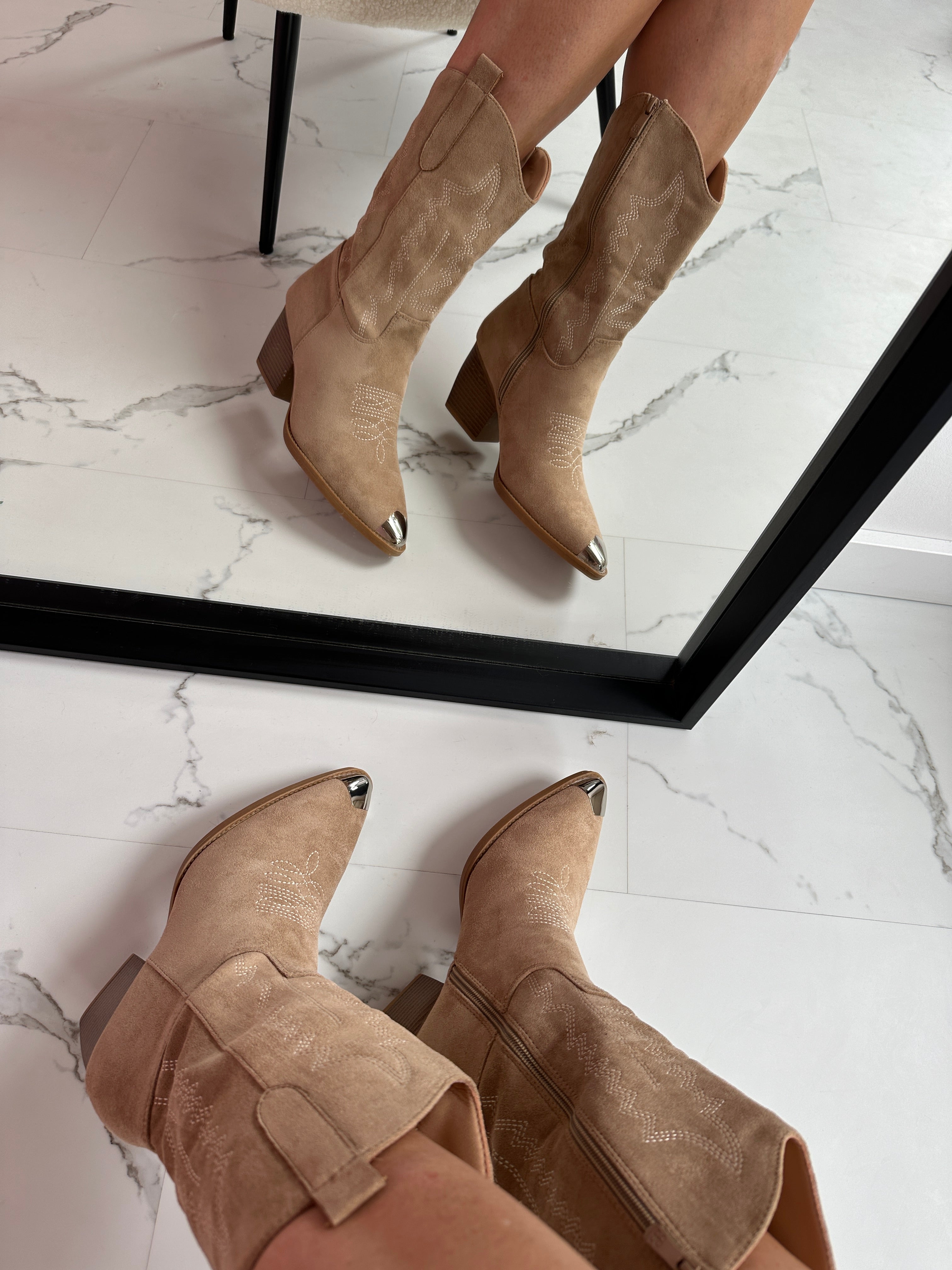 Khaki Roan Ankle Boots