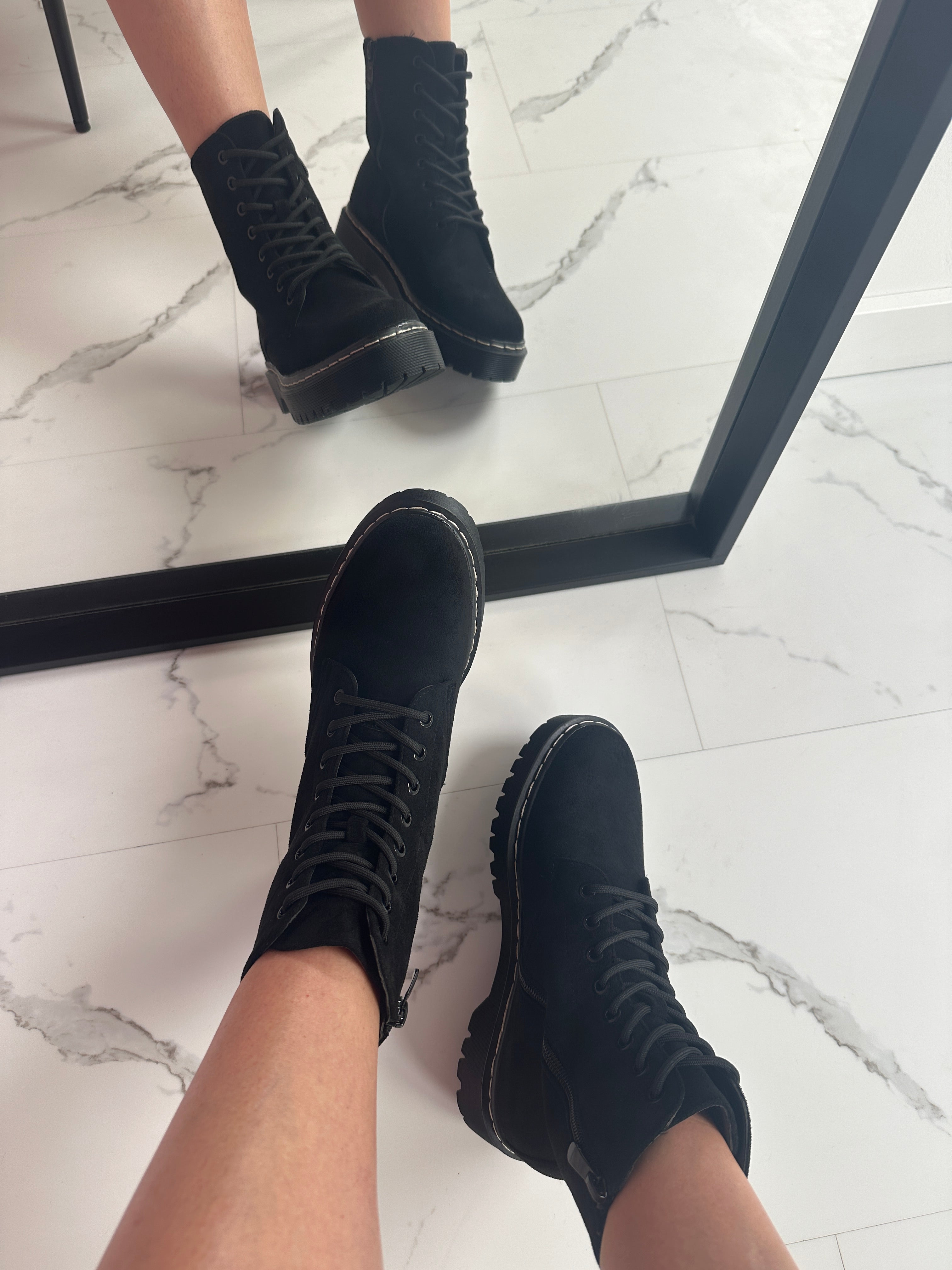Suede Ankle Boots Martina