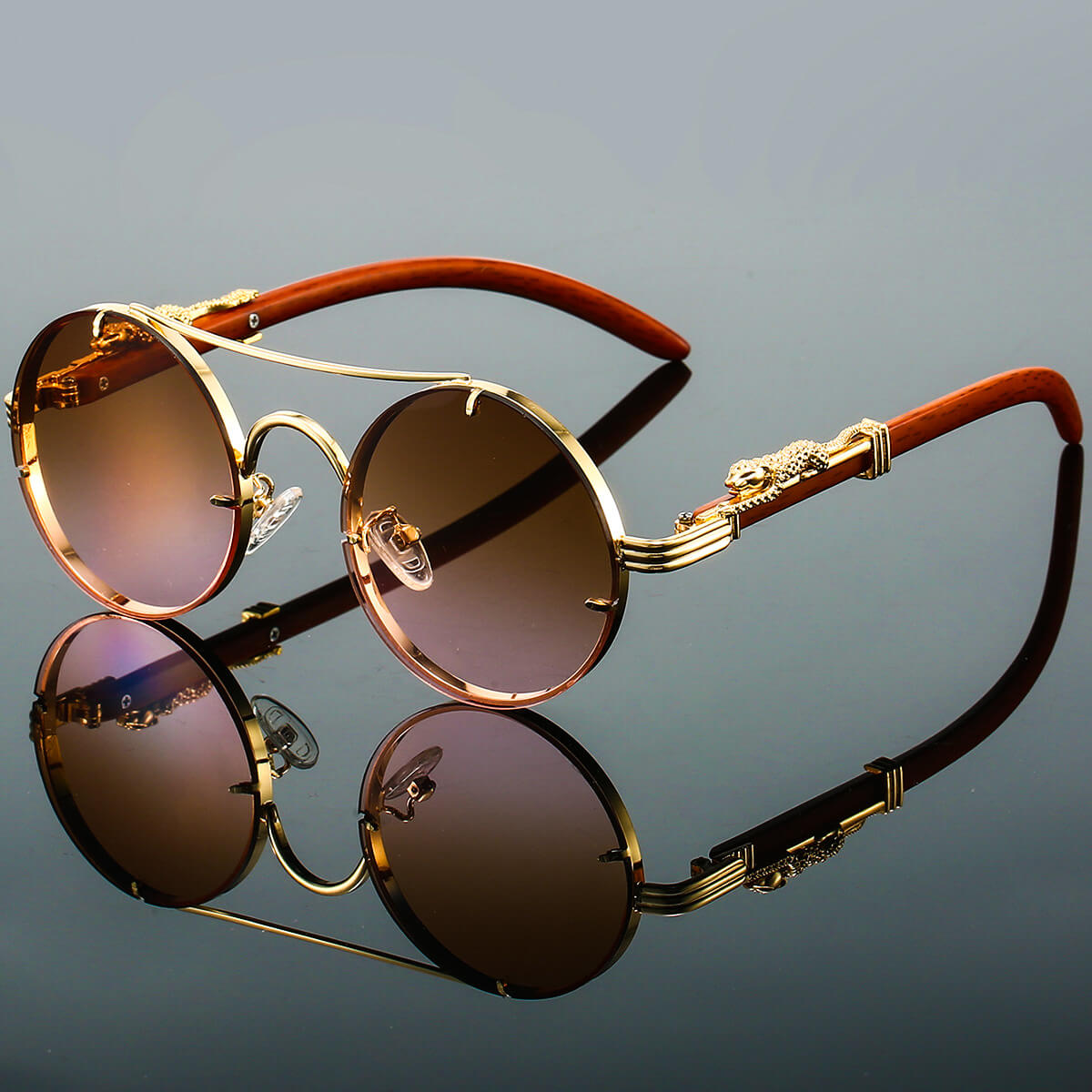 Damian | Okulary przeciwsłoneczne inspirowane stylem retro