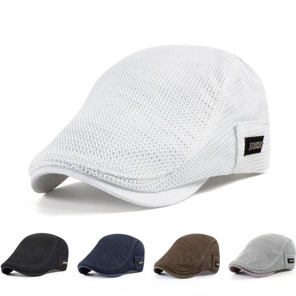 MeshCap | Casual płaska czapka dla mężczyzn