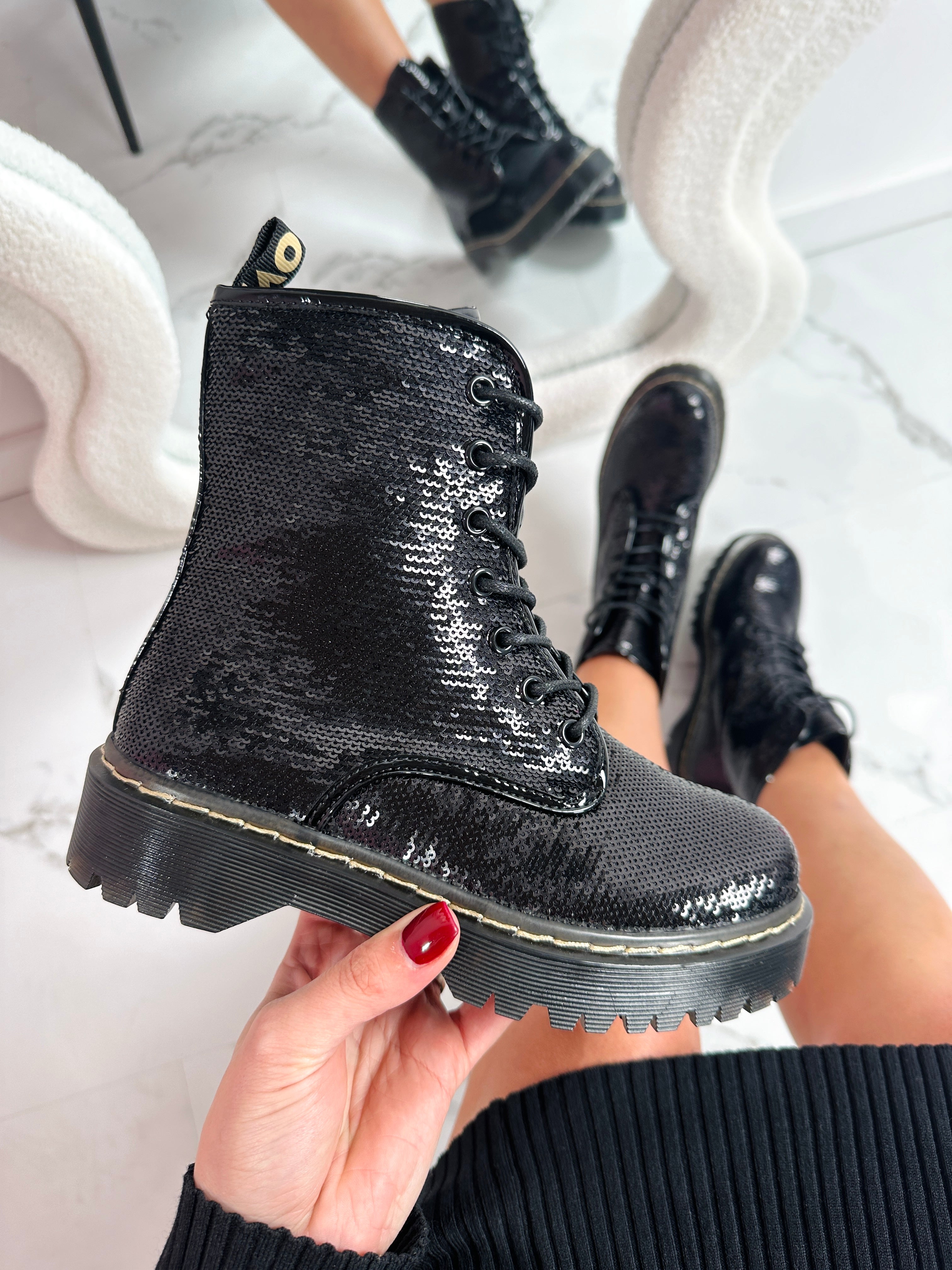 Black Nikky Ankle Boots