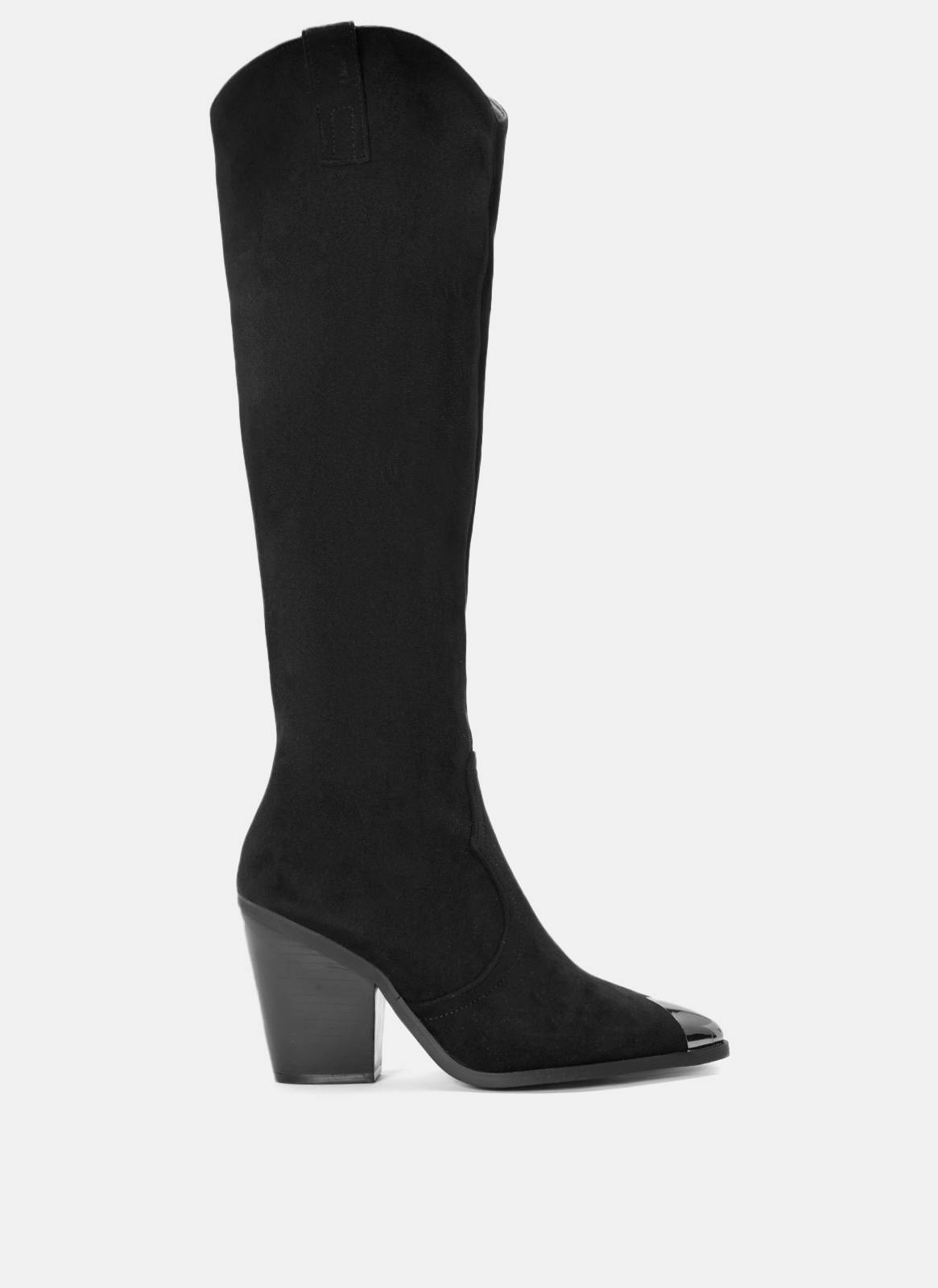 Roxy Suede High Ankle Boots