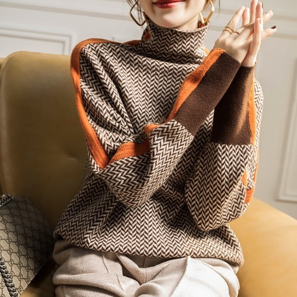 Leokadia | Sweter Dziany