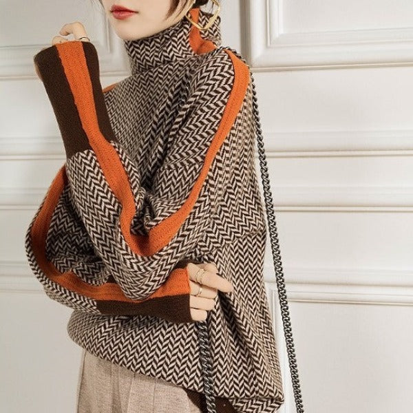 Leokadia | Sweter Dziany