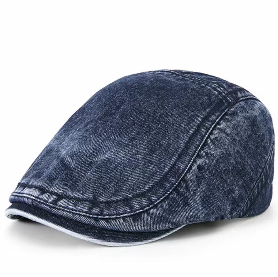 Aleksy | Beret w stylu dżinsowym