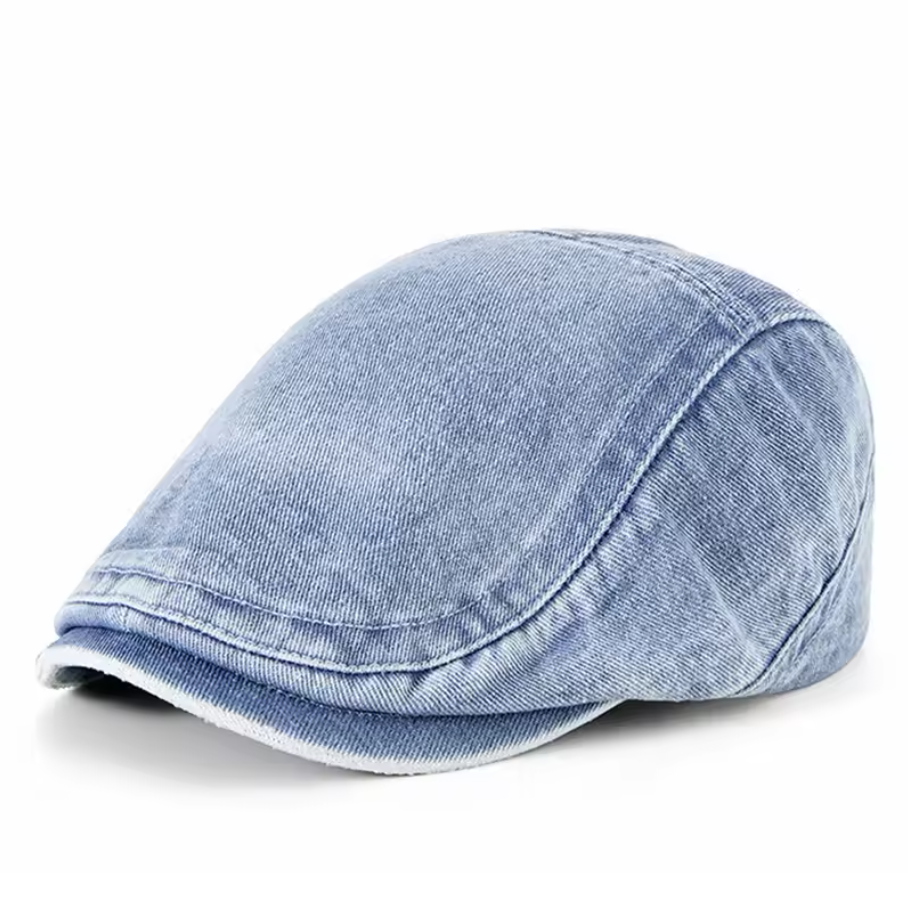 Aleksy | Beret w stylu dżinsowym