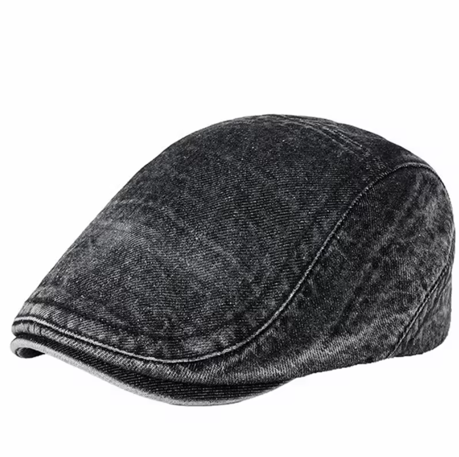 Aleksy | Beret w stylu dżinsowym