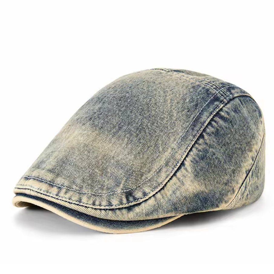 Aleksy | Beret w stylu dżinsowym