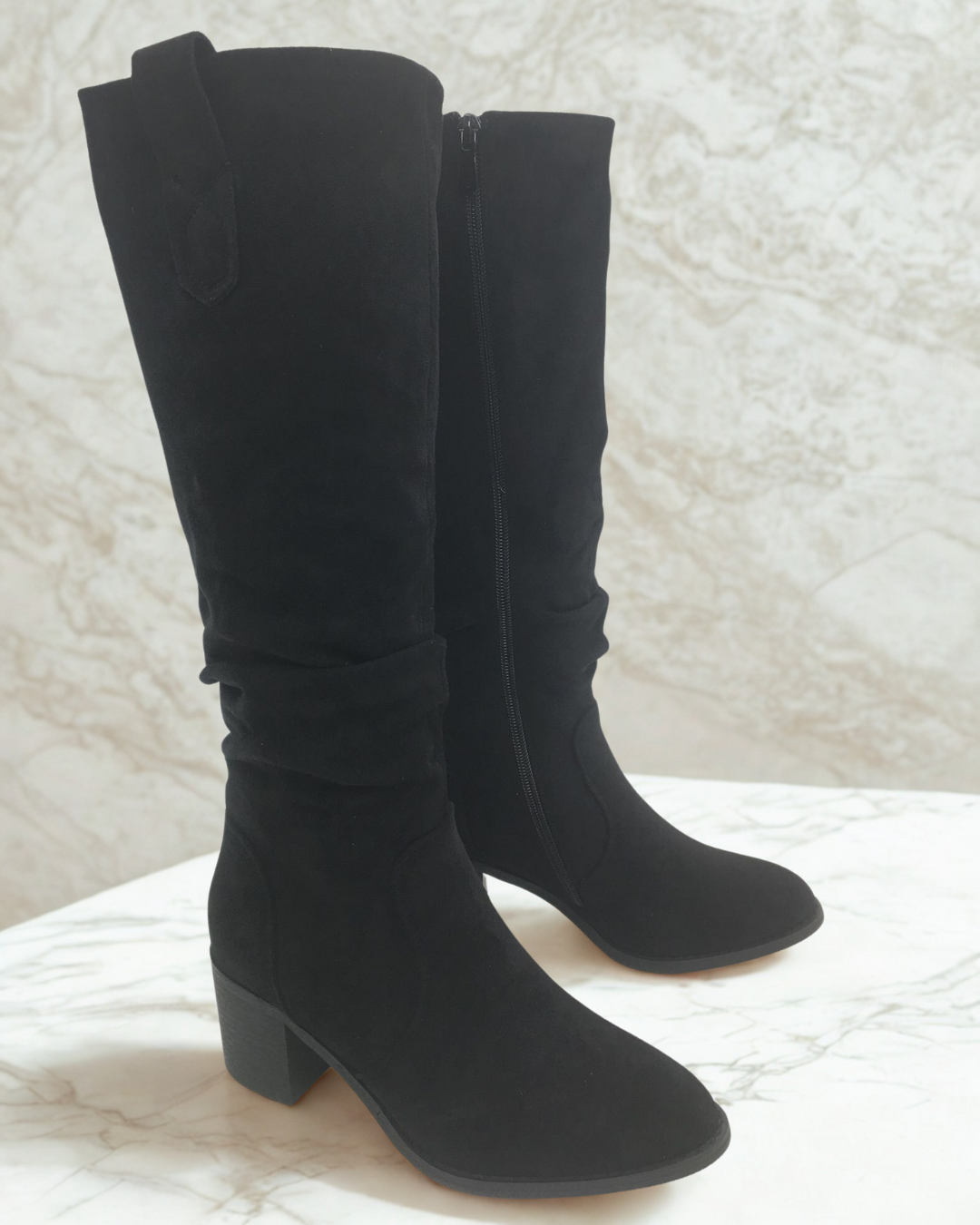 High Black Ankle Boots Margo