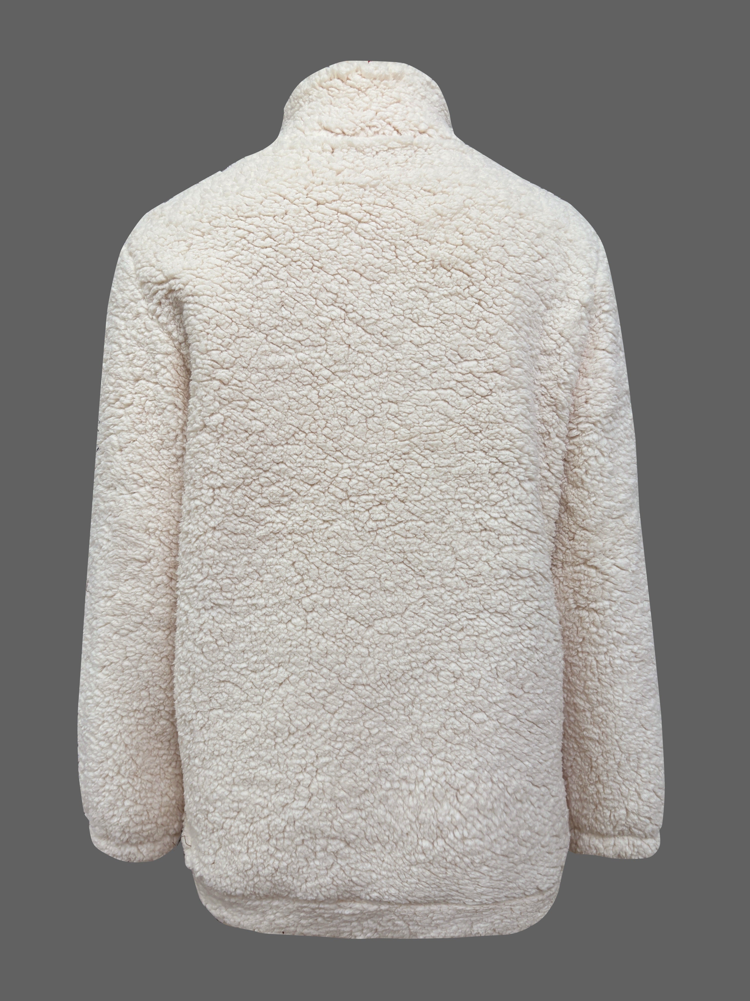Felicja | Sweter Teddy z Zamkiem