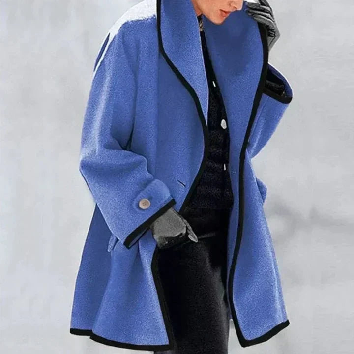 Aldona | Stylowy Płaszcz Dwurzędowy