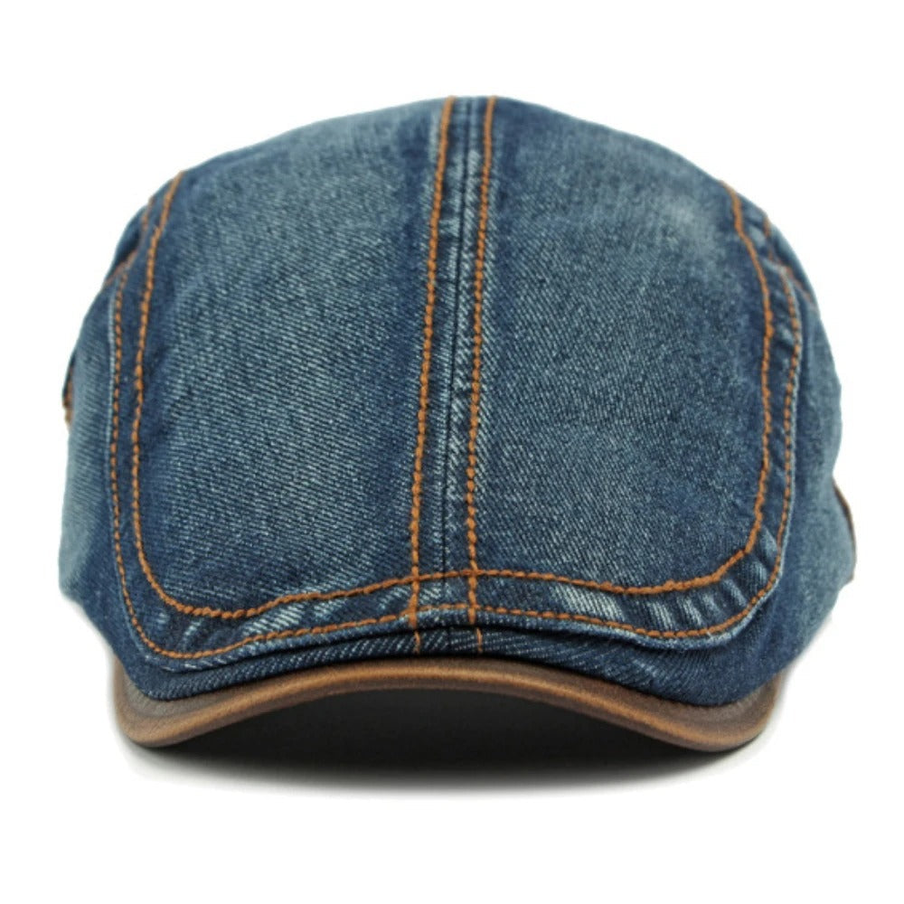 Lolek | Czapka płaska z denimu [1 KUPIONA, 1 DARMOWA]