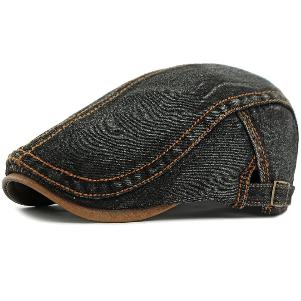 Lolek | Czapka płaska z denimu [1 KUPIONA, 1 DARMOWA]