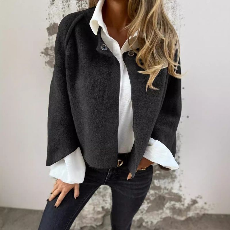 Zuzanna | Krótka kurtka z elegancko rozszerzonymi rękawami