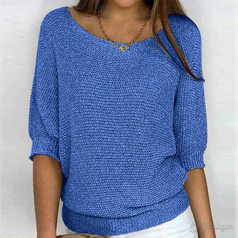 Violetta | Elegancki Sweter Dzianinowy