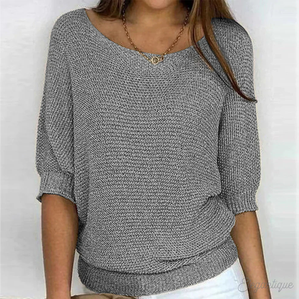 Violetta | Elegancki Sweter Dzianinowy