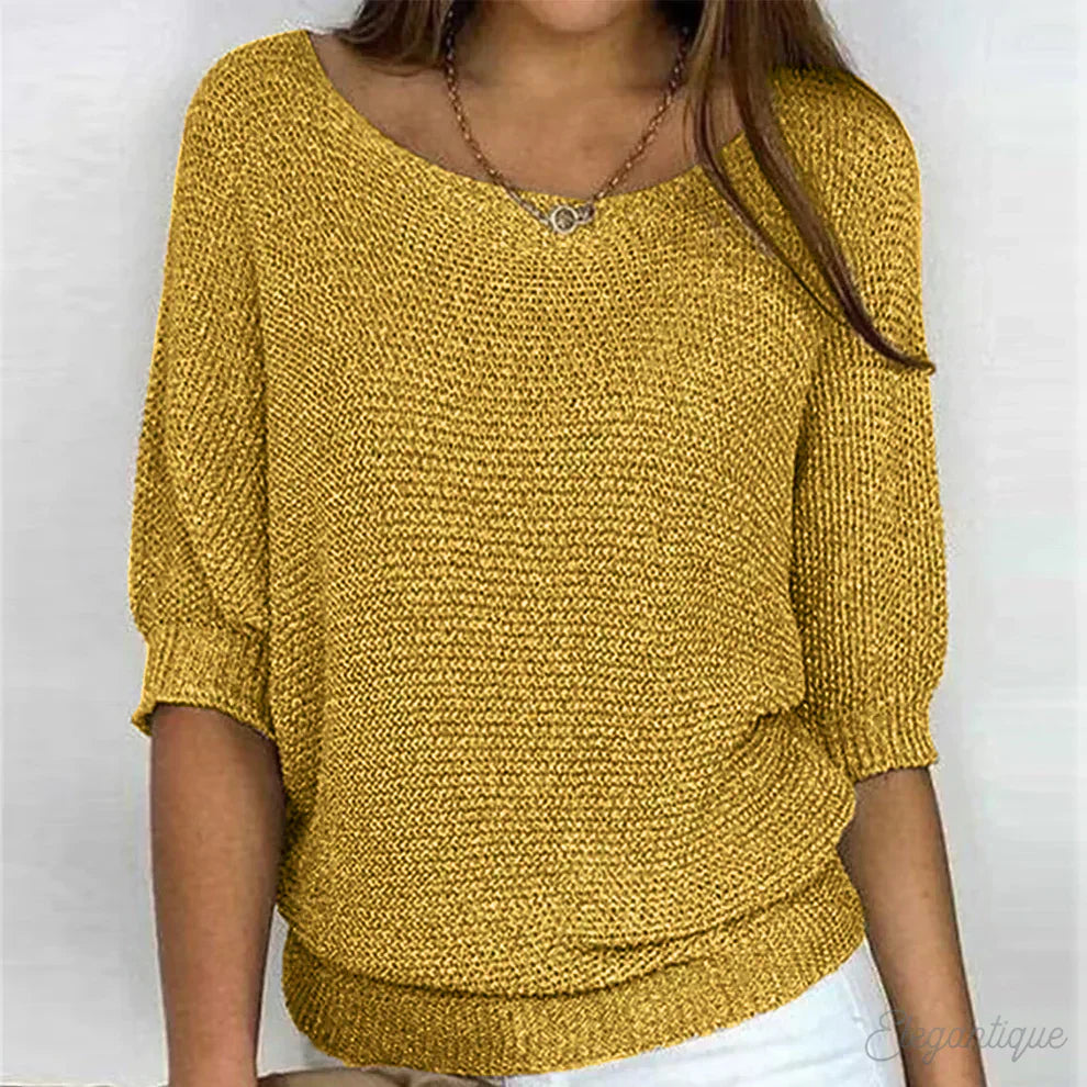 Violetta | Elegancki Sweter Dzianinowy