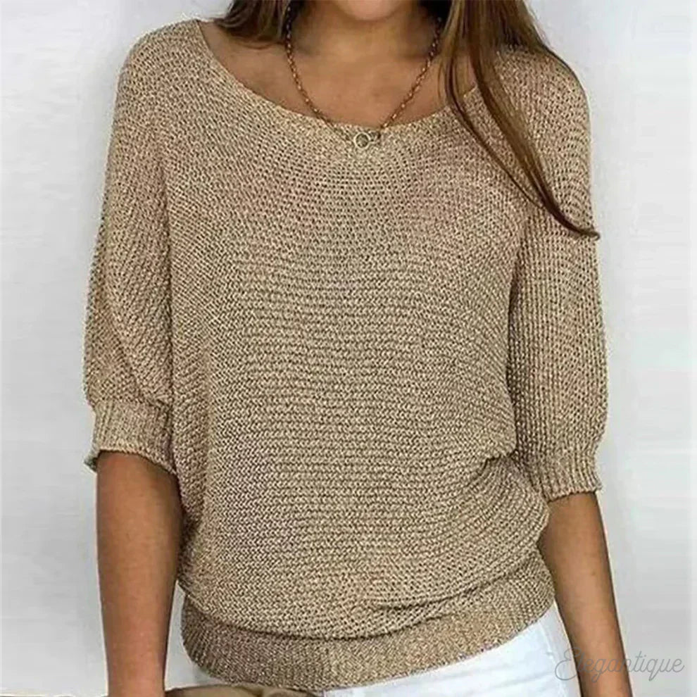 Violetta | Elegancki Sweter Dzianinowy
